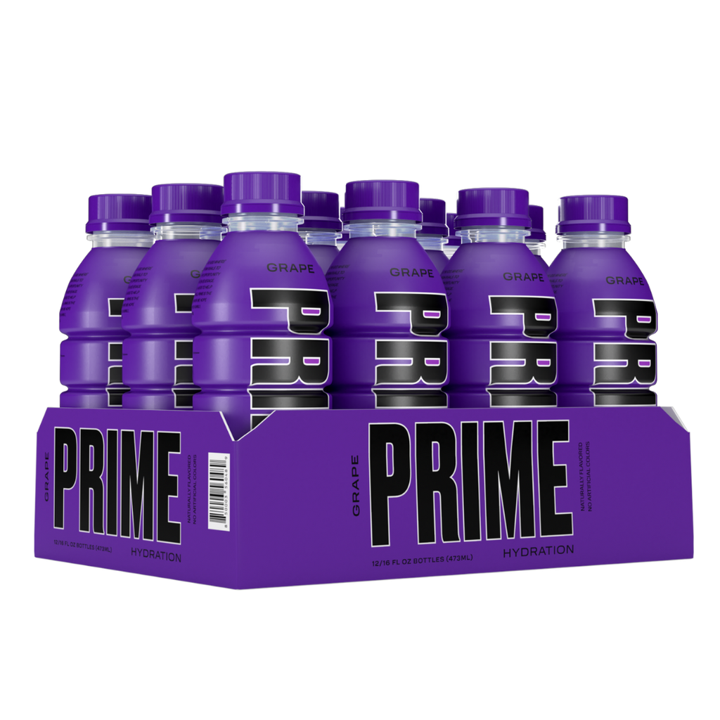 Grape Prime Hydration Drink Gamer Fuel
